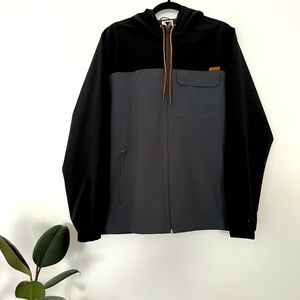 Black & Grey Wind Breaker